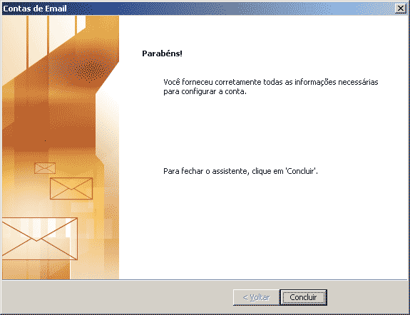 Configuração outlook 2003